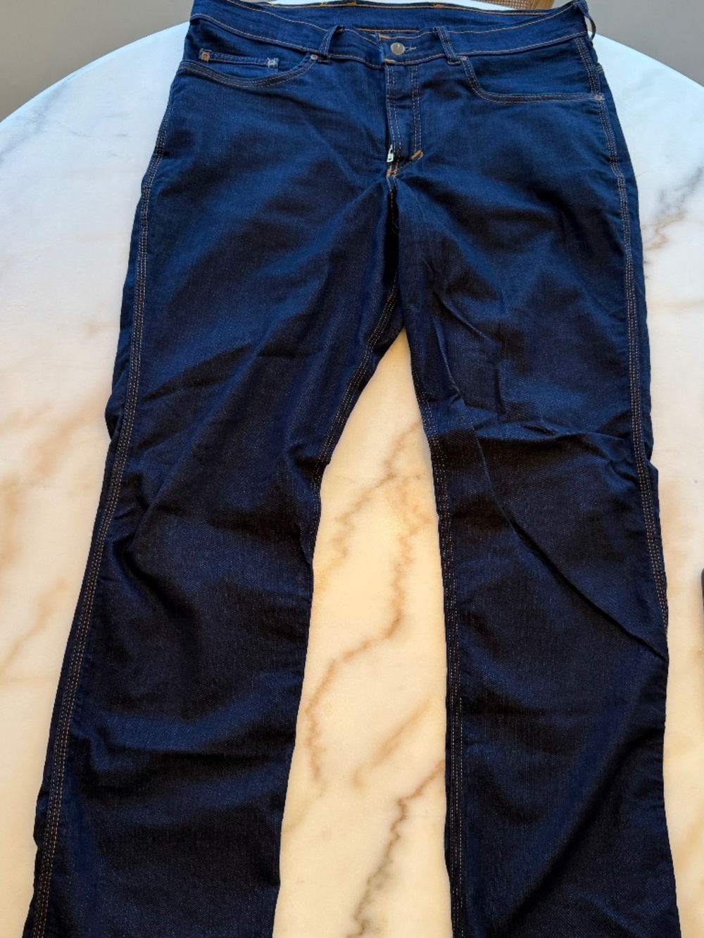 Origin / 36" / DELTA FLEX™ PERFORMANCE STRETCH JEANS – STRAIGHT Dark Wash
